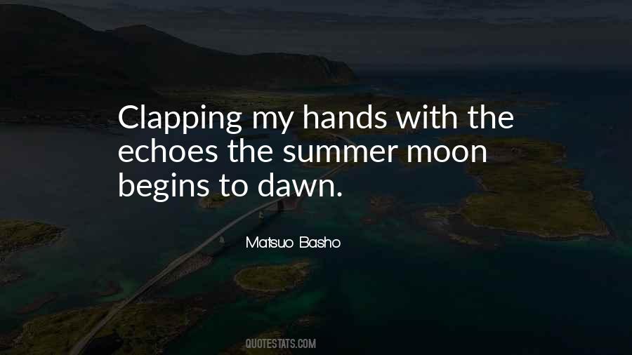 Matsuo Basho Quotes #718133