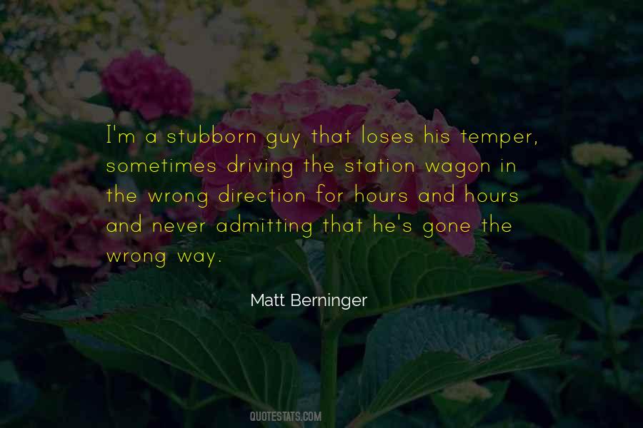 Matt Berninger Quotes #1627431