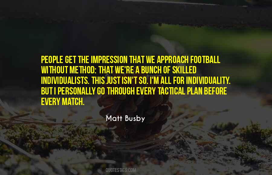 Matt Busby Quotes #341351