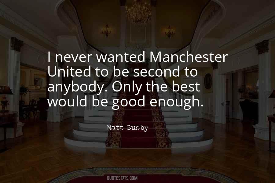 Matt Busby Quotes #753886