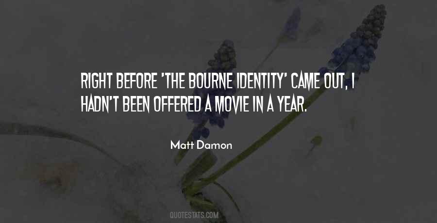 Matt Damon Quotes #114018