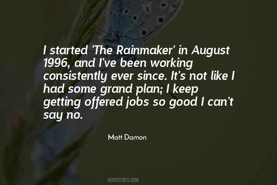 Matt Damon Quotes #1707826