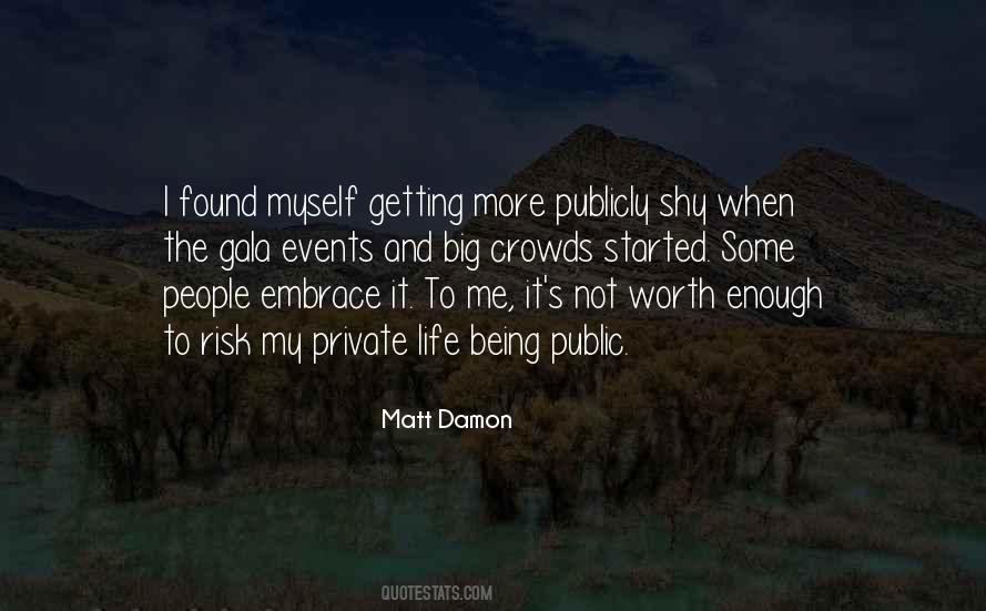 Matt Damon Quotes #442552