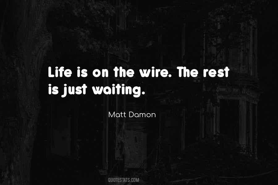 Matt Damon Quotes #630494