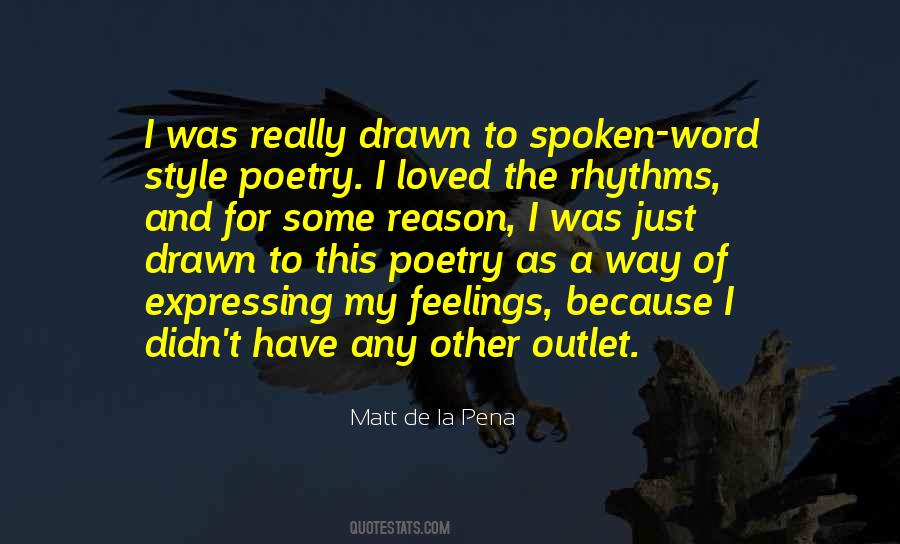 Matt De La Pena Quotes #1391524