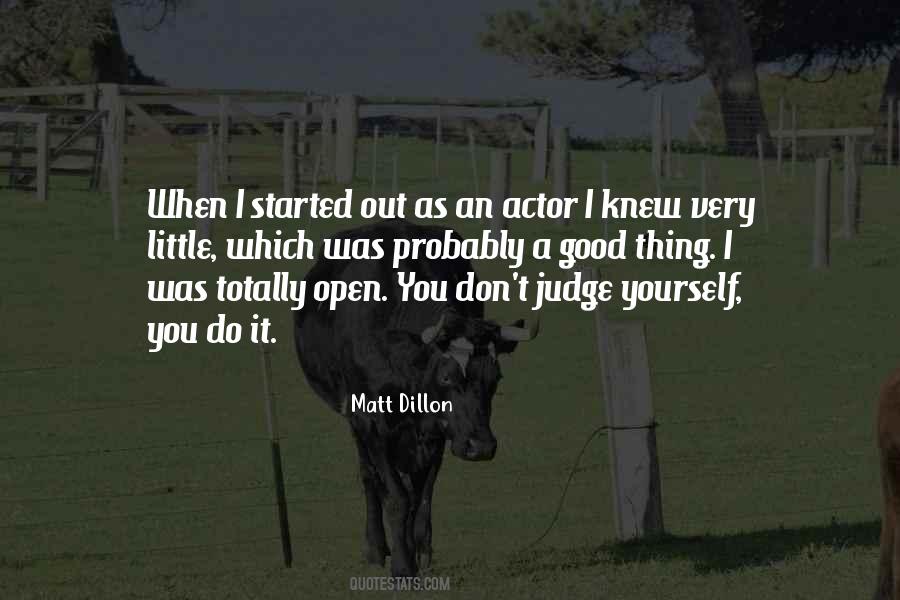 Matt Dillon Quotes #494870