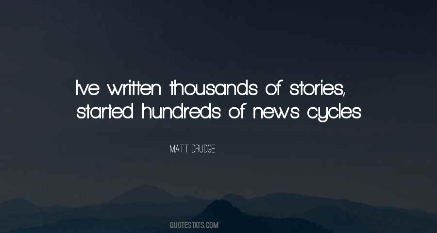 Matt Drudge Quotes #1511324