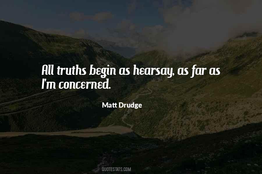 Matt Drudge Quotes #939846