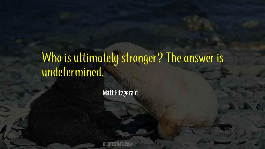 Matt Fitzgerald Quotes #1637987