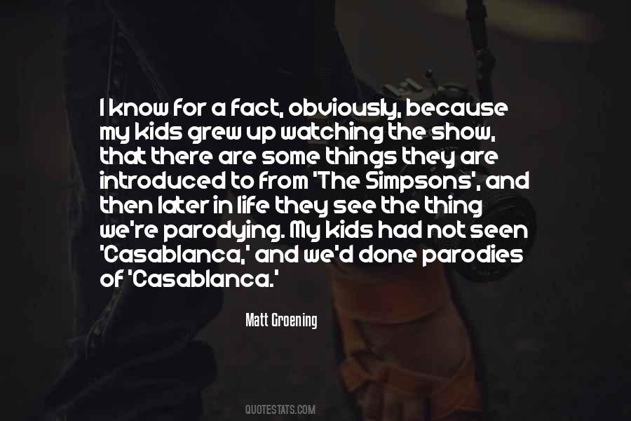 Matt Groening Quotes #1042413
