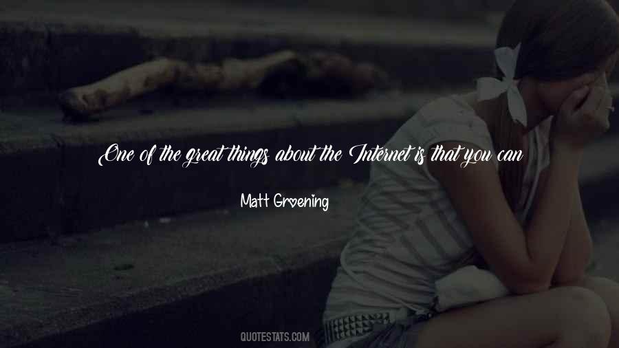 Matt Groening Quotes #786801