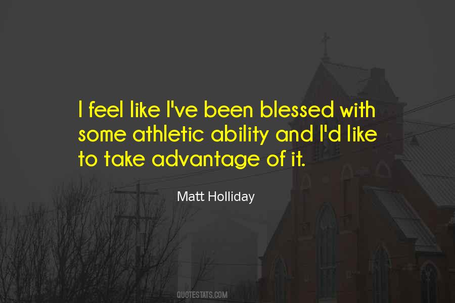 Matt Holliday Quotes #1142585