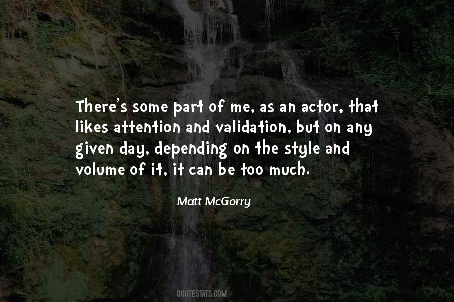Matt McGorry Quotes #1807045