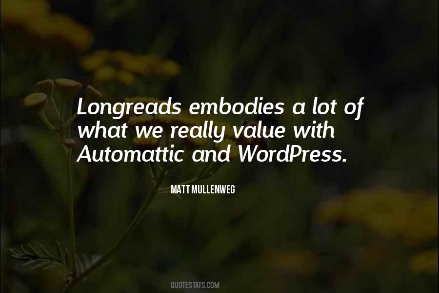 Matt Mullenweg Quotes #1247879