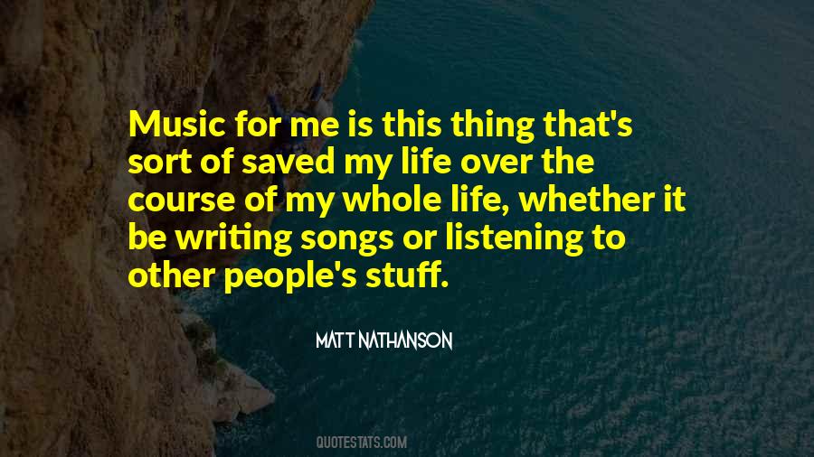 Matt Nathanson Quotes #1062803