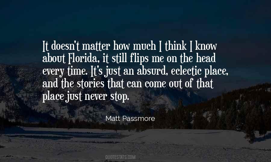 Matt Passmore Quotes #1441196