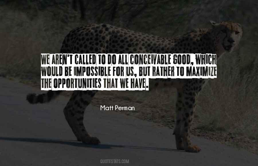 Matt Perman Quotes #78743