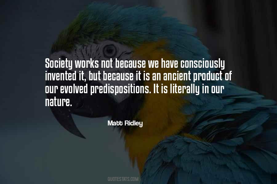 Matt Ridley Quotes #1146728