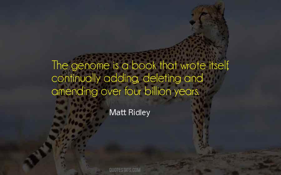 Matt Ridley Quotes #1366843