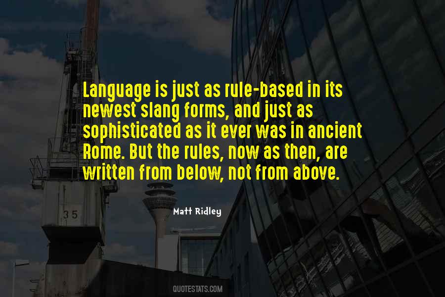 Matt Ridley Quotes #1463619