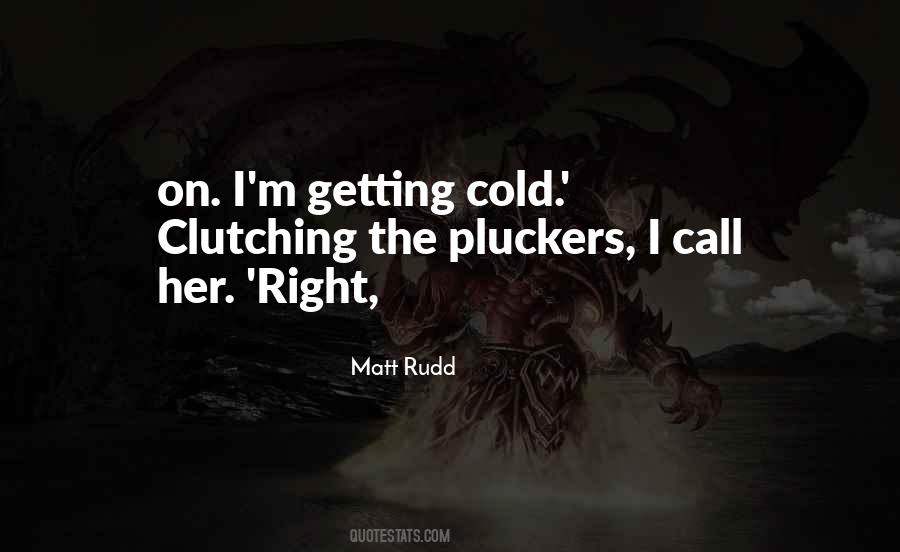 Matt Rudd Quotes #356525