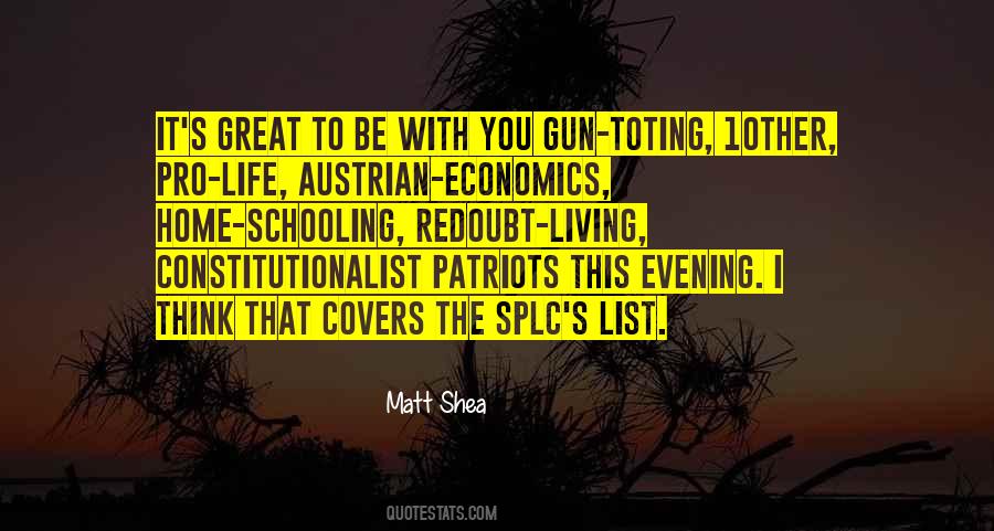 Matt Shea Quotes #467099