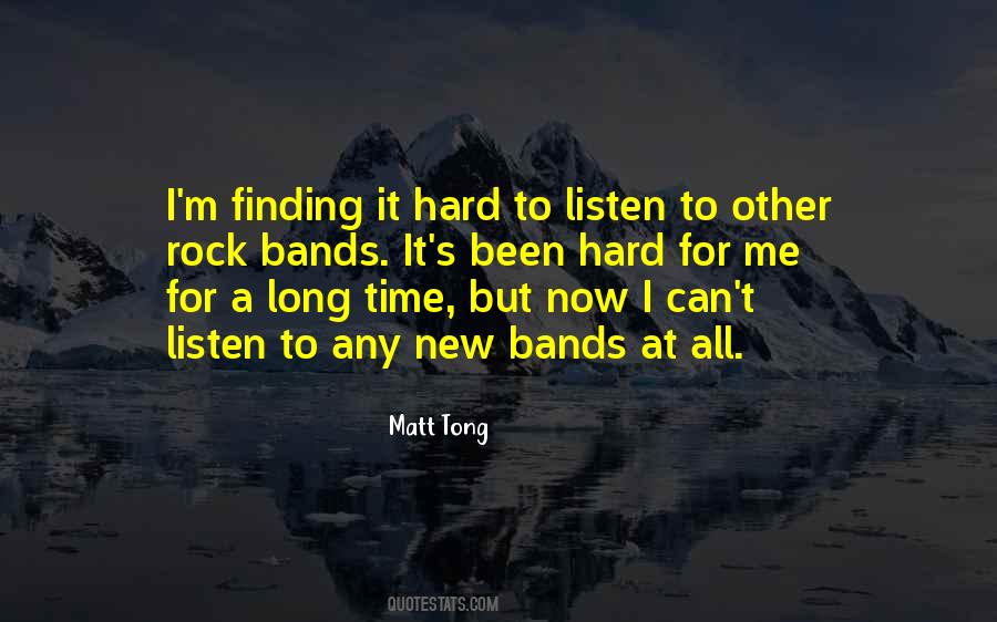 Matt Tong Quotes #1090336