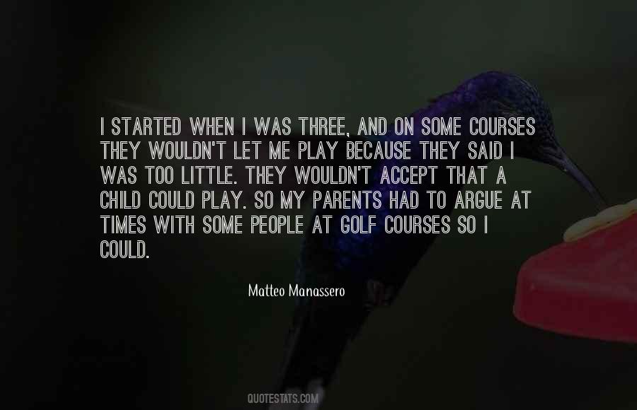 Matteo Manassero Quotes #1383140