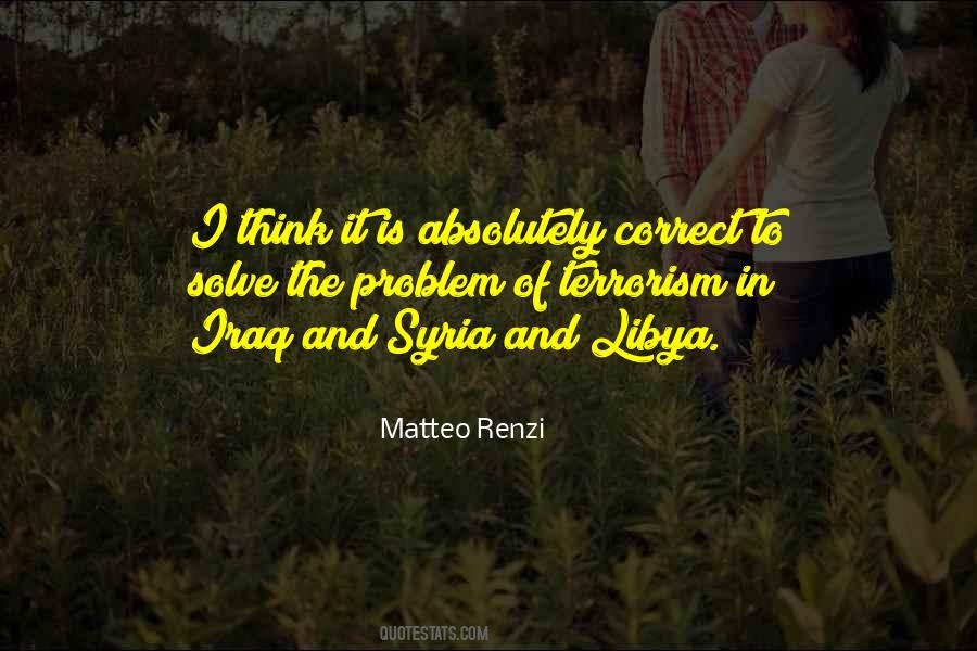 Matteo Renzi Quotes #1742644