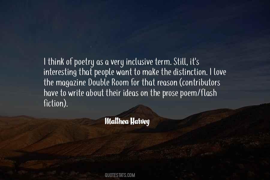 Matthea Harvey Quotes #1476242