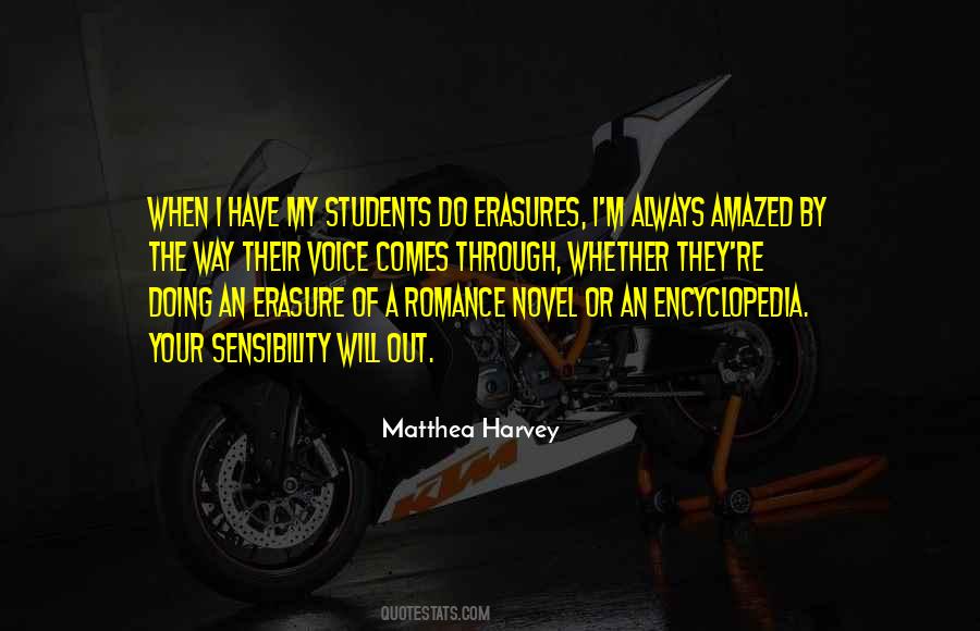 Matthea Harvey Quotes #381275