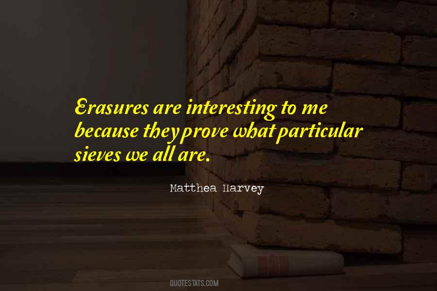 Matthea Harvey Quotes #396745