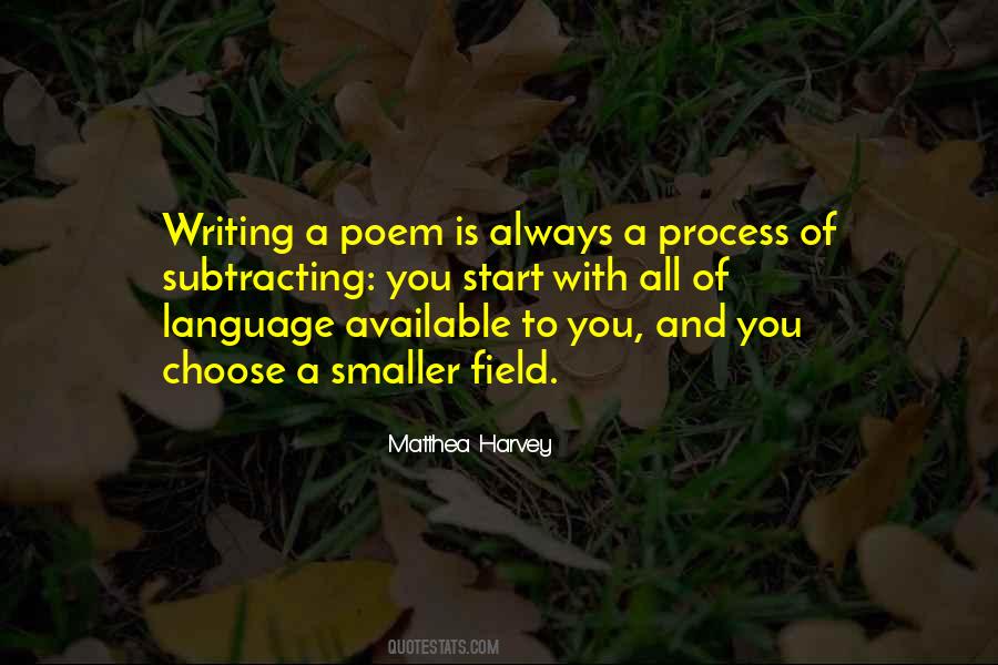 Matthea Harvey Quotes #834051