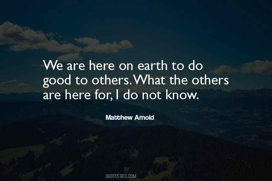 Matthew Arnold Quotes #137572