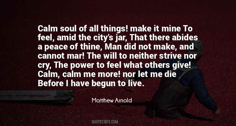 Matthew Arnold Quotes #1737224