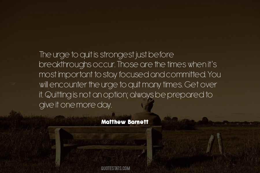 Matthew Barnett Quotes #184064