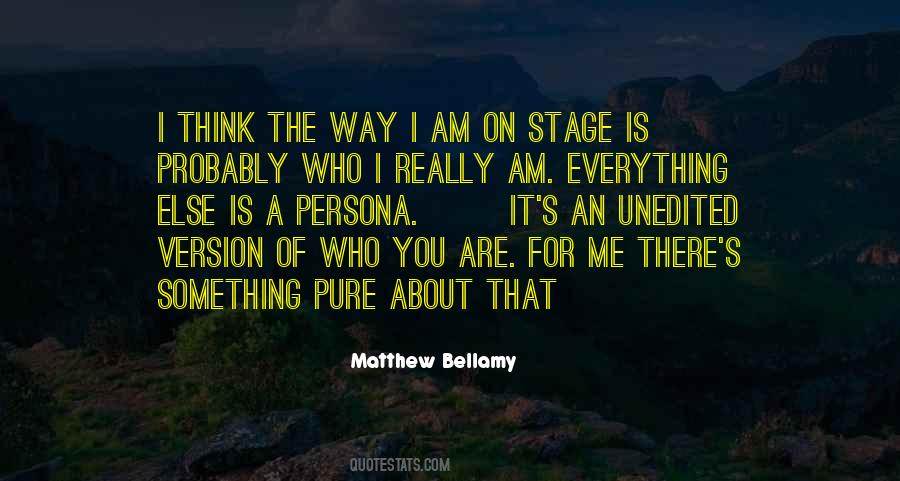Matthew Bellamy Quotes #1813252