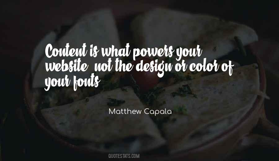 Matthew Capala Quotes #758346