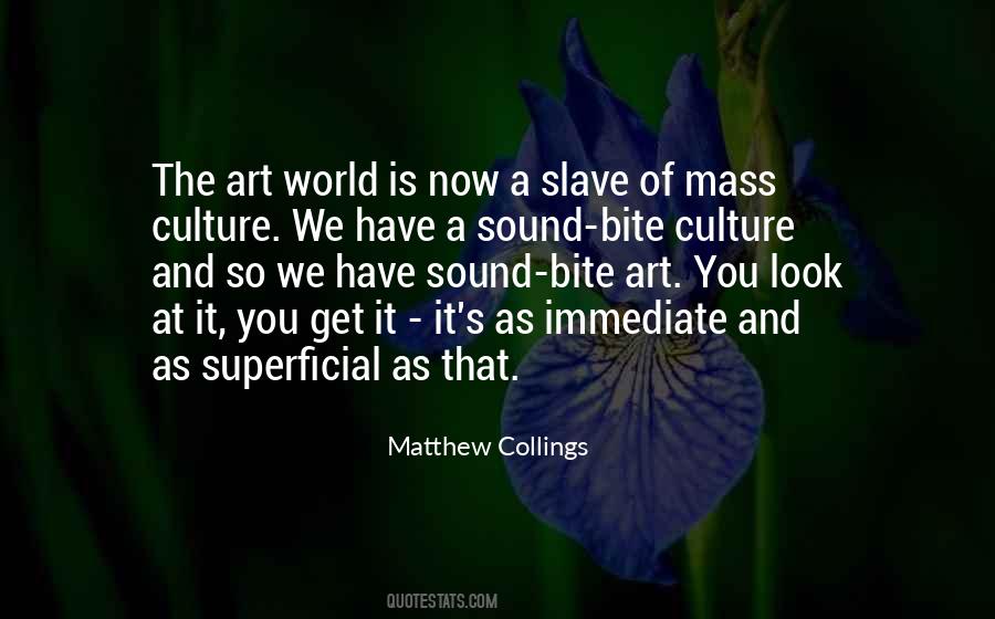 Matthew Collings Quotes #637145