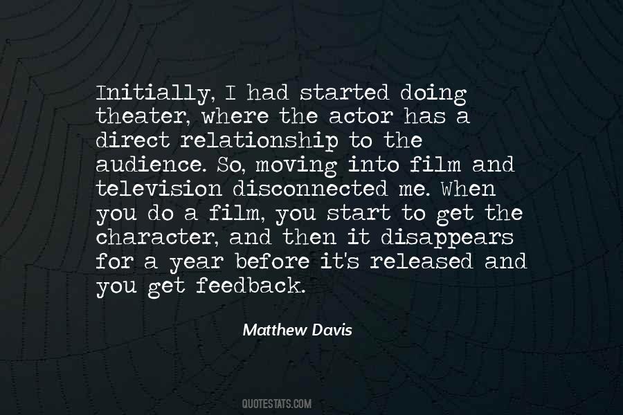 Matthew Davis Quotes #171944