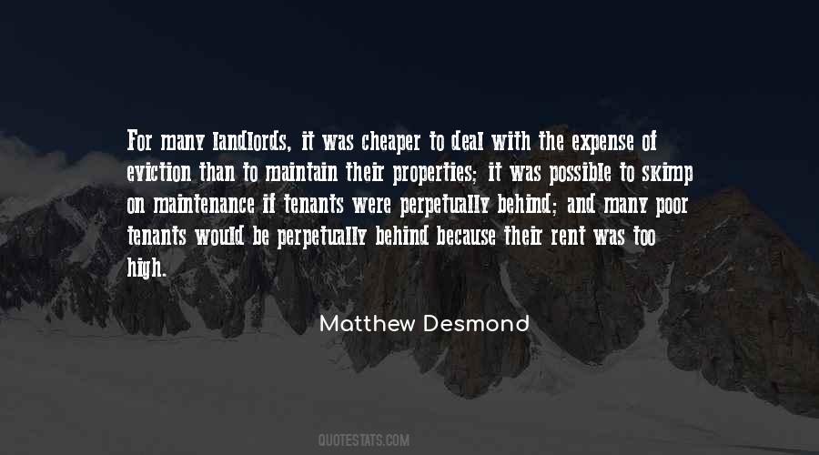 Matthew Desmond Quotes #1532118