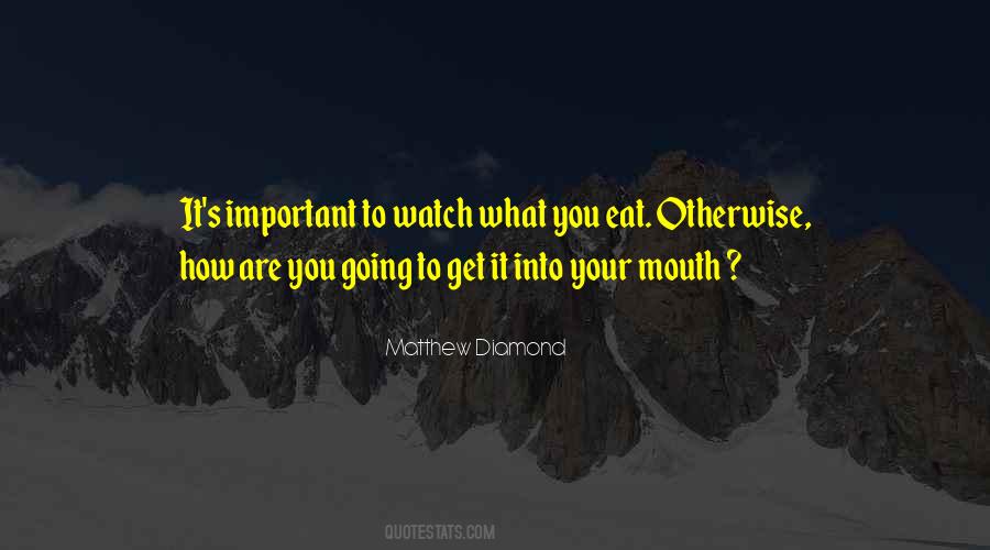 Matthew Diamond Quotes #219826 Matthew Diamond Quotes #219826