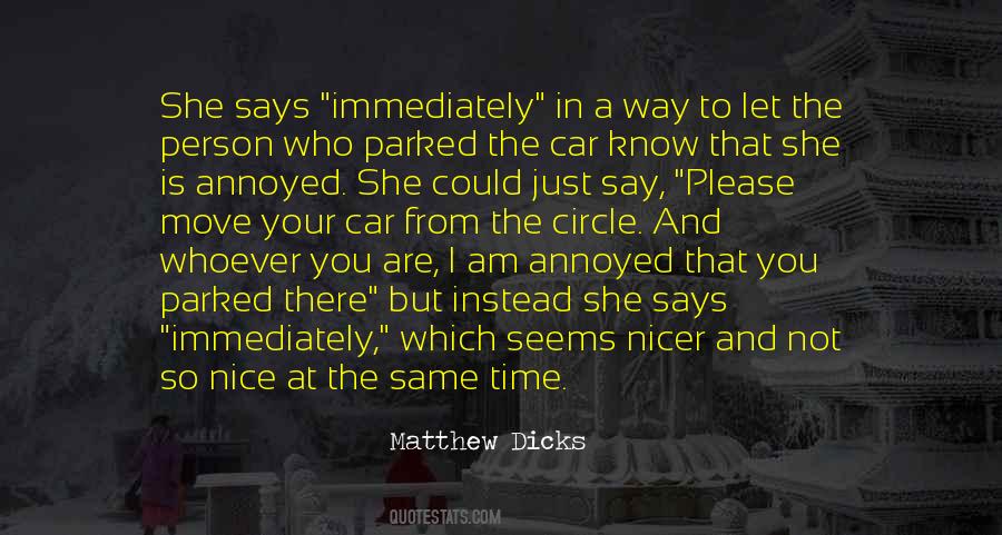 Matthew Dicks Quotes #1772354