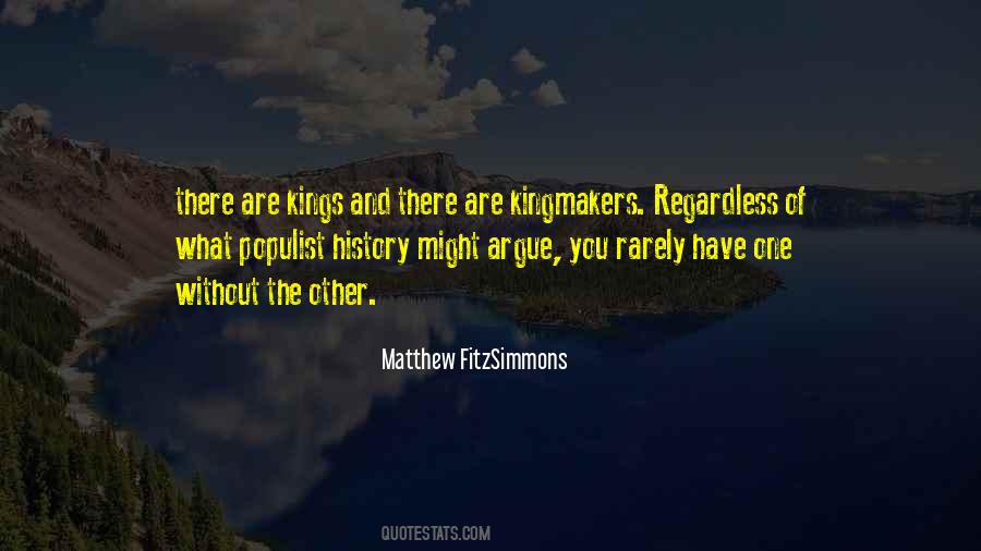 Matthew FitzSimmons Quotes #185378 Matthew FitzSimmons Quotes #185378