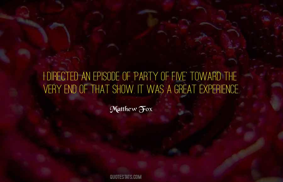 Matthew Fox Quotes #1036712