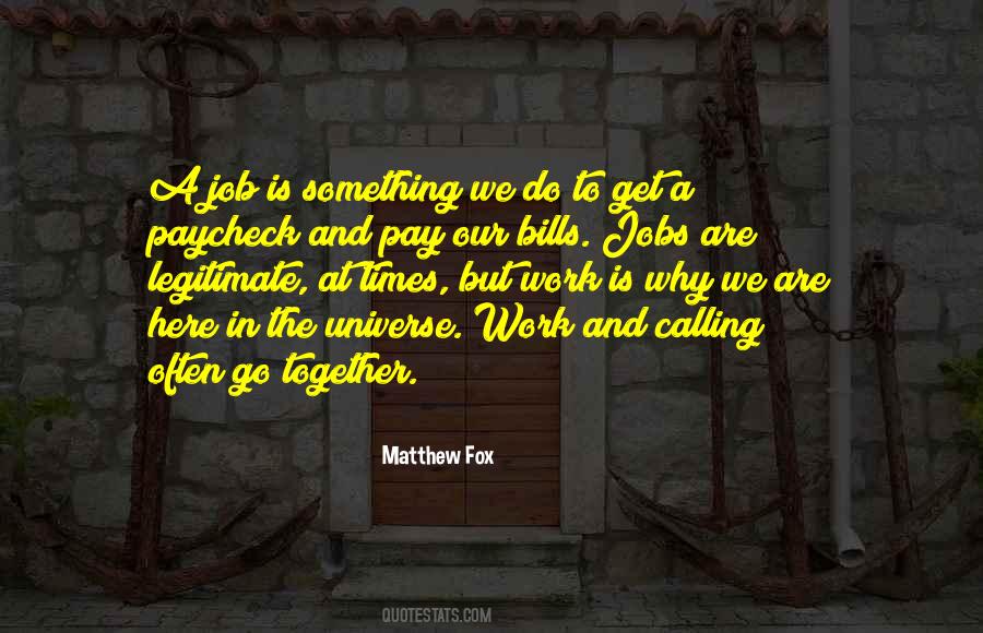 Matthew Fox Quotes #134984