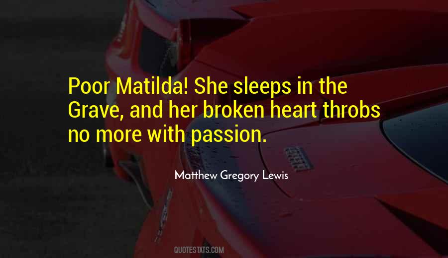 Matthew Gregory Lewis Quotes #1326661