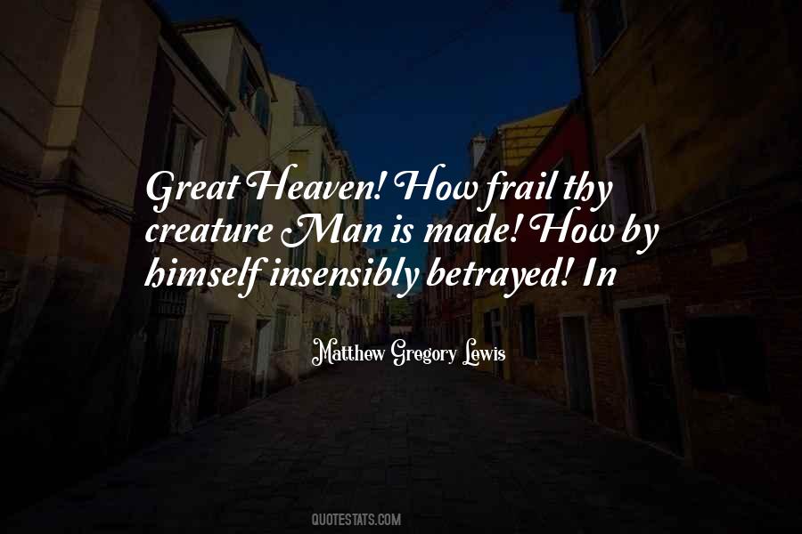 Matthew Gregory Lewis Quotes #1407854