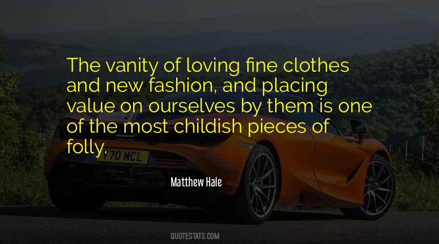 Matthew Hale Quotes #725977