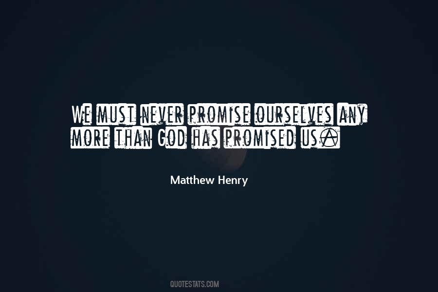 Matthew Henry Quotes #1251267